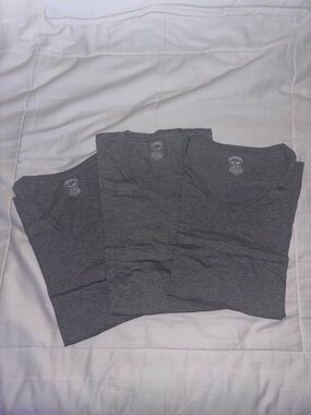 Brooks Brothers Gray Large V-neck Undershirt Tee